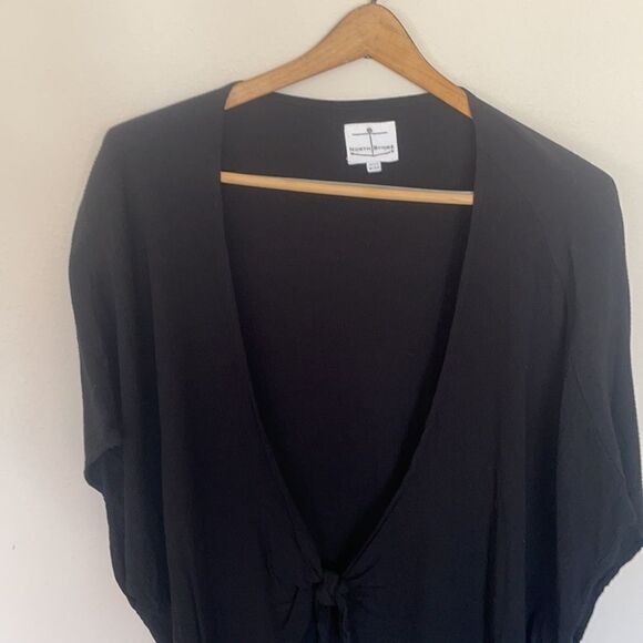 Womens North Shore Cardigan Black Size Medium Oversized - Picture 2 of 4